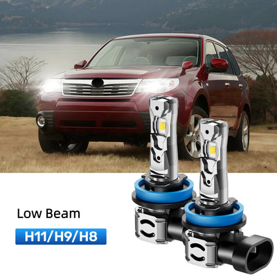 Best H11 LED low beam bulbs replacement for 2006-2008 Subaru Forester
