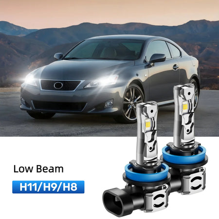 Best H11 LED low beam bulbs replacement for 2006-2009 Lexus IS 350