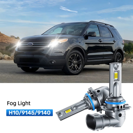 Best H10 LED fog light bulbs replacement for 2006-2010 Ford Explorer