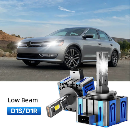 Best D1S LED low beam bulbs replacement for 2006-2010 Volkswagen Passat