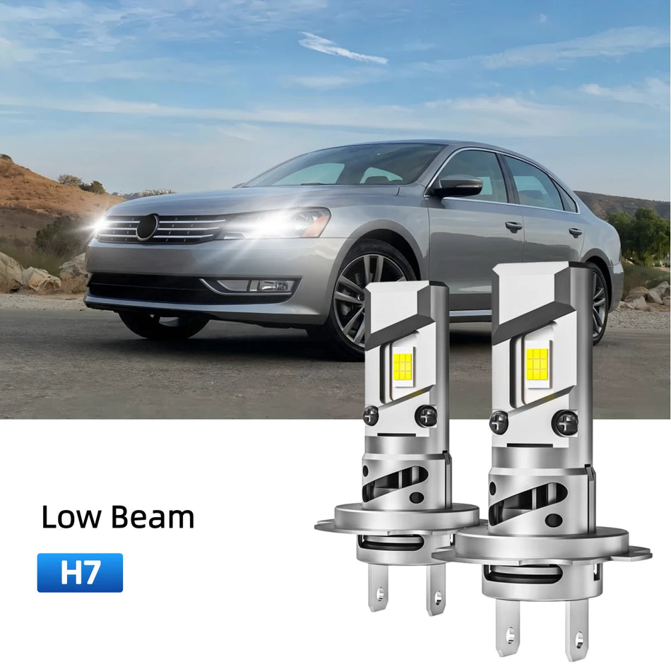 Best H7 LED low beam bulbs replacement for 2006-2010 Volkswagen Passat