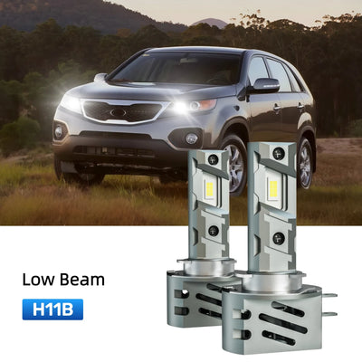 Best H11B LED low beam bulbs replacement for 2007-2009 Kia Sorento
