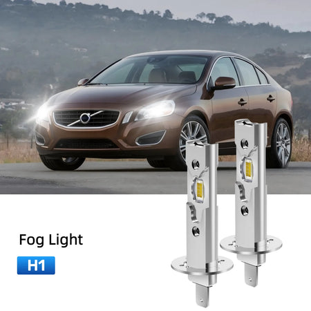 Best H1 LED fog light bulbs replacement for 2007-2009 Volvo S60