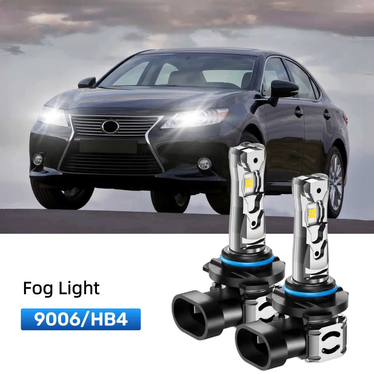 Fit for 2007-2009 Lexus ES350 H7 9005 LED Headlight Bulbs Upgrade | Brighter and Safer