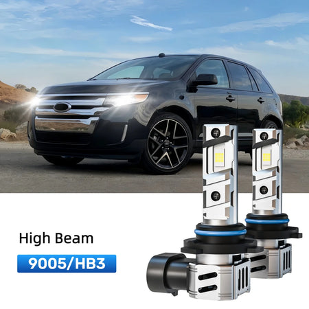 Best 9005 LED high beam bulbs replacement for 2007-2010 Ford Edge