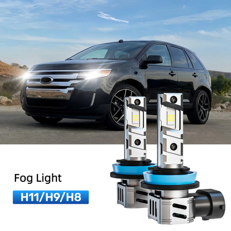 Best H11 LED fog light bulbs replacement for 2007-2010 Ford Edge