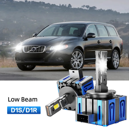 Best D1S LED low beam bulbs replacement for 2007-2010 Volvo V70