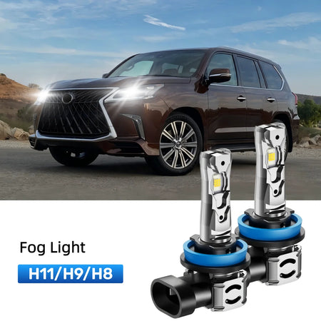 Best H11 LED fog light bulbs replacement for 2008-2011 Lexus LX 570
