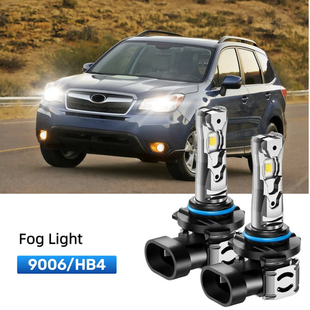 Best 9006 LED fog light bulbs replacement for 2009-2013 Subaru Forester