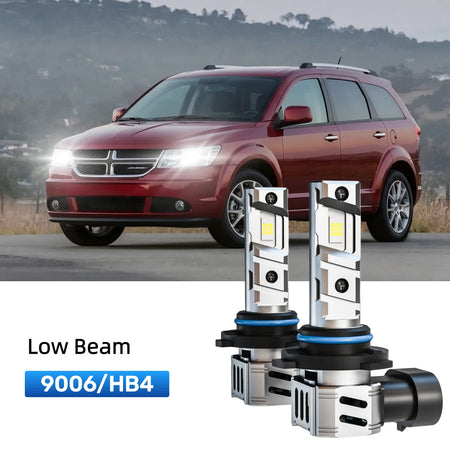 Best 9006 LED low beam bulbs replacement for 2009 Dodge Journey