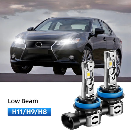 Best H11 LED low beam bulbs replacement for 2010-2012 Lexus ES 350