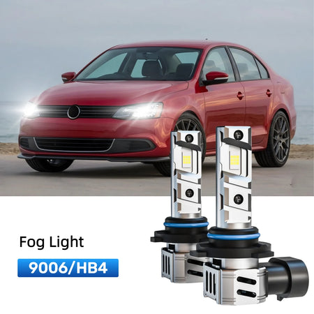 Best 9006 LED fog light bulbs replacement for 2010-2012 Volkswagen Jetta