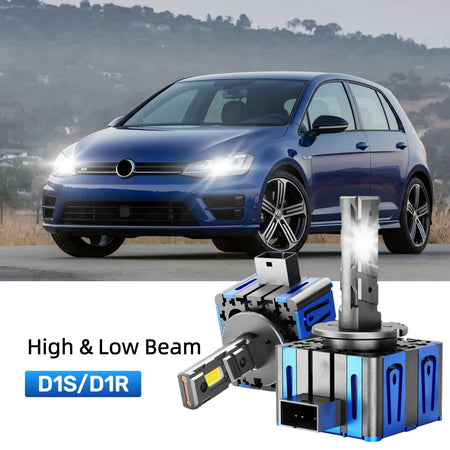 Best D1S LED headlight bulbs replacement for 2010-2014 Volkswagen Golf