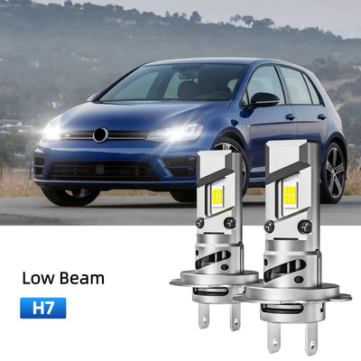 Best H7 LED low beam bulbs replacement for 2010-2014 Volkswagen Golf