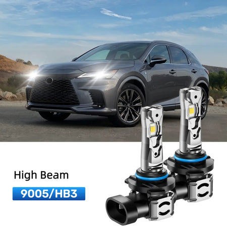 Best 9005 LED high beam bulbs replacement for 2010-2015 Lexus RX 450h