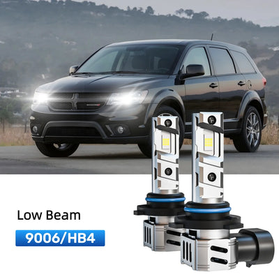 Fit for 2010-2020 Dodge Journey 9005 9006 LED Headlight Bulbs Upgrade | Brighter and Safer