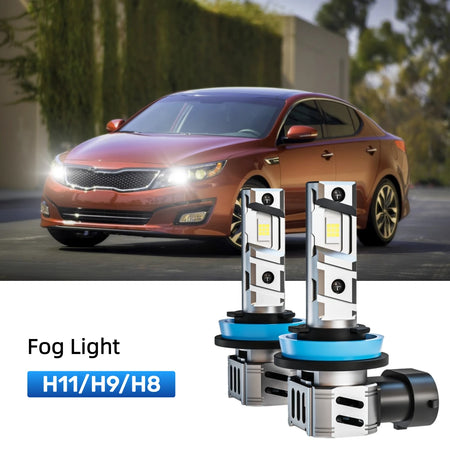 Best H11 LED fog light bulbs replacement for 2011-2013 Kia Optima