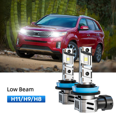Best H11 LED low beam bulbs replacement for 2011-2013 Kia Sorento