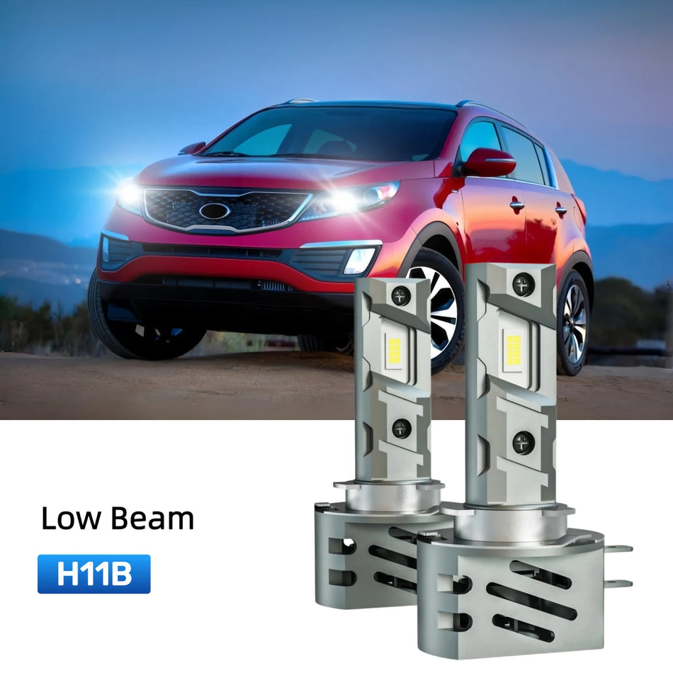 Best H11B LED low beam bulbs replacement for 2011-2016 Kia Sportage