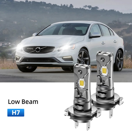 Best H7 LED low beam bulbs replacement for 2011 Volvo S60