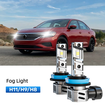 Best H11 LED fog light bulbs replacement for 2012-2015 Volkswagen Passat