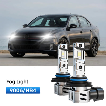 Best 9006 LED fog light bulbs replacement for 2013-2014 Volkswagen Jetta