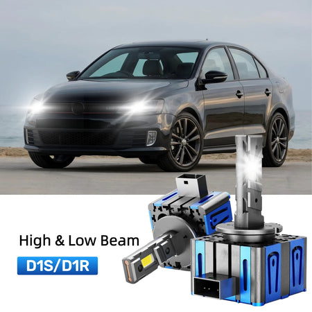 Best D1S LED headlight bulbs replacement for 2013-2014 Volkswagen Jetta