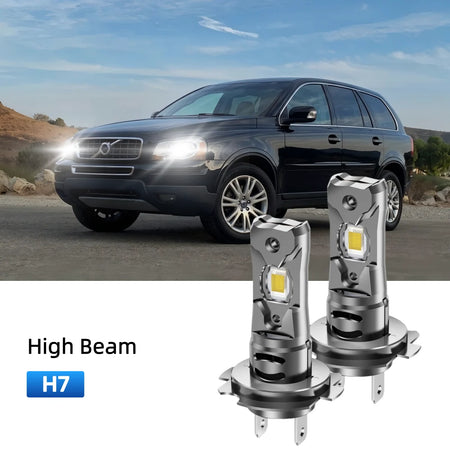 Best H7 LED high beam bulbs replacement for 2013-2014 Volvo XC90
