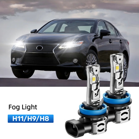 Best H11 LED fog light bulbs replacement for 2013-2015 Lexus ES 300h