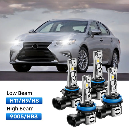 Best LED headlight bulbs replacement for 2013-2015 Lexus ES 350
