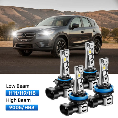 Best LED headlight bulbs replacement for 2013-2016 Mazda CX-5