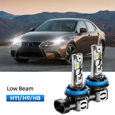 Best H11 LED low beam bulbs replacement for 2014-2015 Lexus IS 250