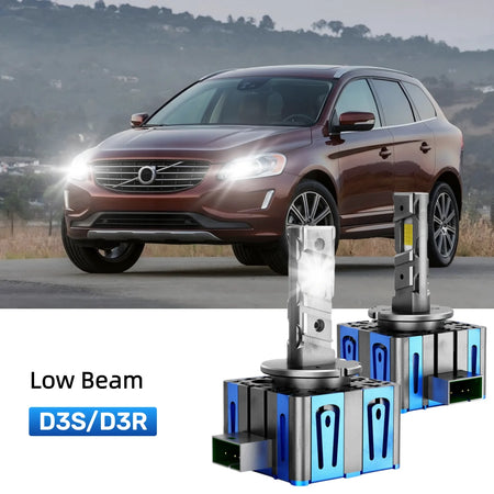 Best D3S LED low beam bulbs replacement for 2014-2017 Volvo XC60