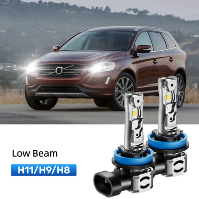 Fit for 2014-2017 Volvo XC60 H11 LED Headlight Bulbs Upgrade | Brighter and Safer