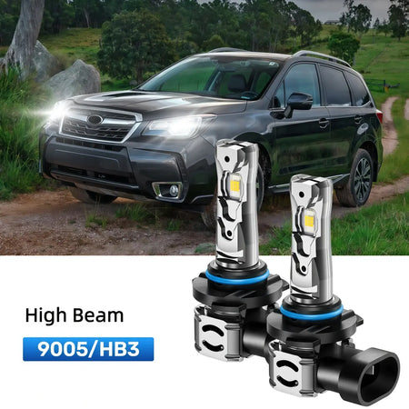 Best 9005 LED high beam bulbs replacement for 2014-2018 Subaru Forester