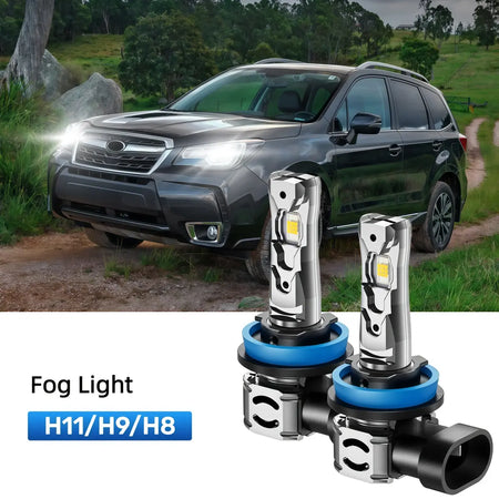 Best H11 LED fog light bulbs replacement for 2014-2018 Subaru Forester