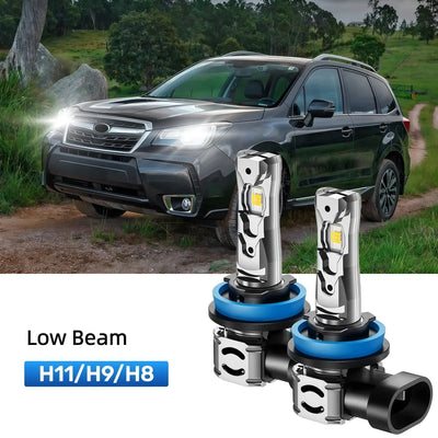 Best H11 LED low beam bulbs replacement for 2014-2018 Subaru Forester