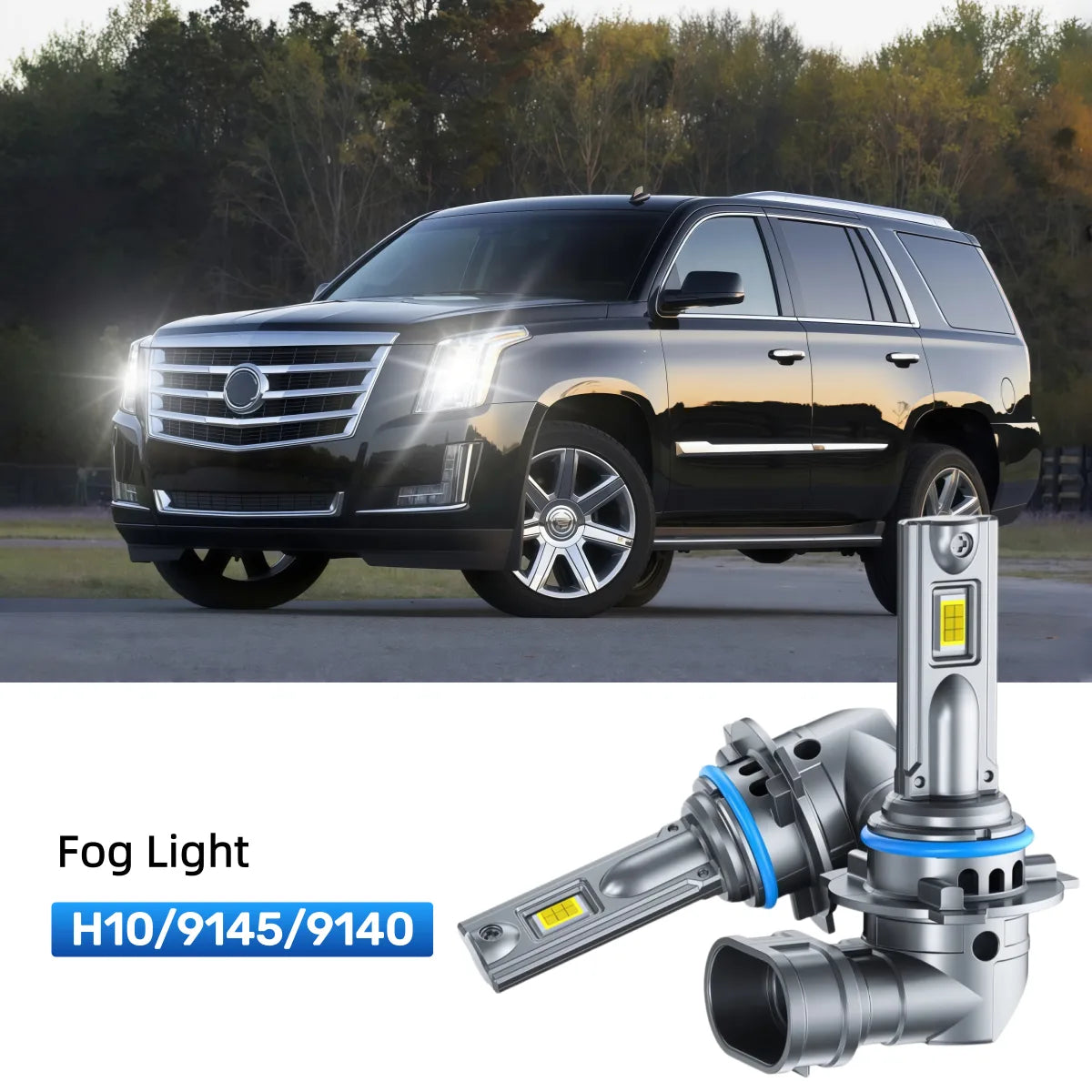 Fit for 2014 Cadillac Escalade D1S LED Headlight Bulbs Upgrade | Brighter and Safer