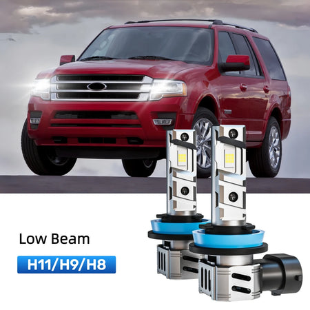 Best H11 LED low beam bulbs replacement for 2015-2017 Ford Expedition