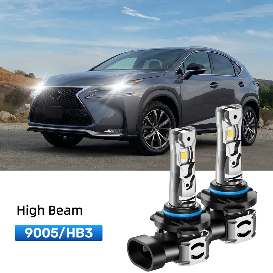 Best 9005 LED high beam bulbs replacement for 2015-2017 Lexus NX 200t