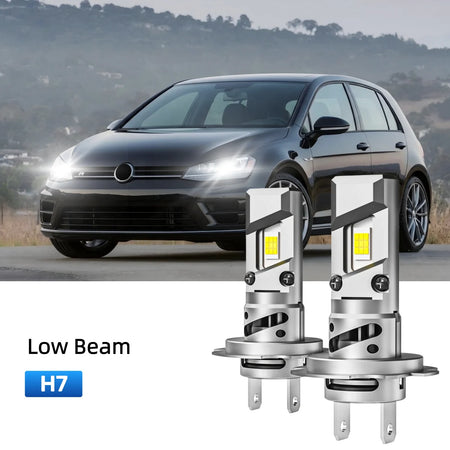Best H7 LED low beam bulbs replacement for 2015-2017 Volkswagen Golf