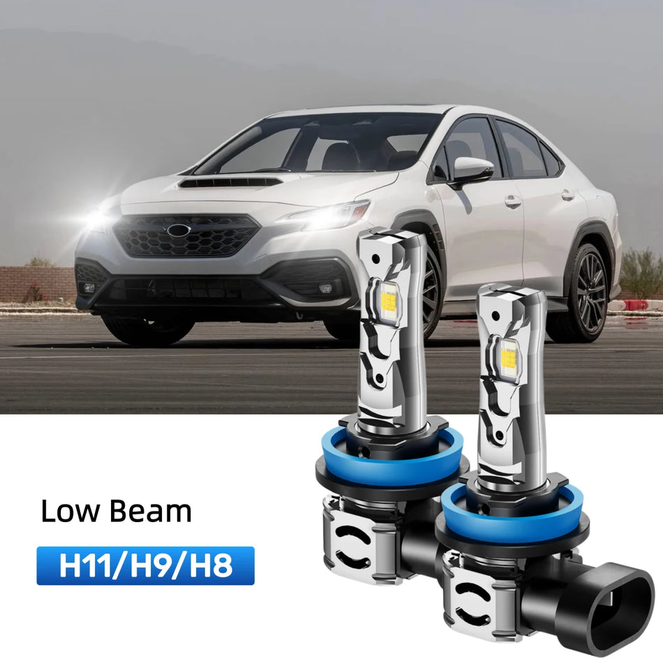 Best H11 LED low beam bulbs replacement for 2015-2022 Subaru Impreza