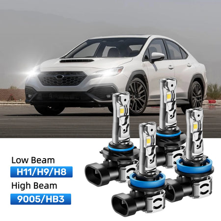 Best LED headlight bulbs replacement for 2015-2022 Subaru Impreza