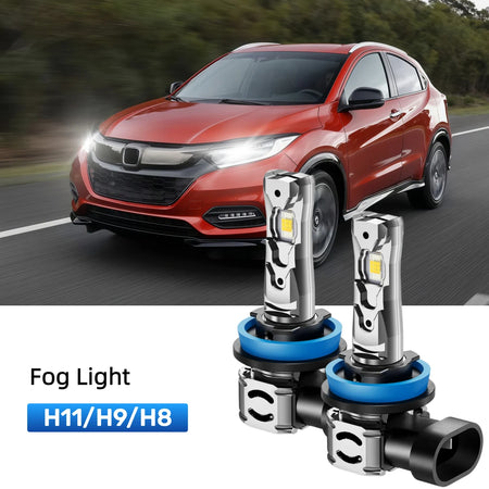 Best H11 LED fog light bulbs replacement for 2016-2018 Honda HR-V