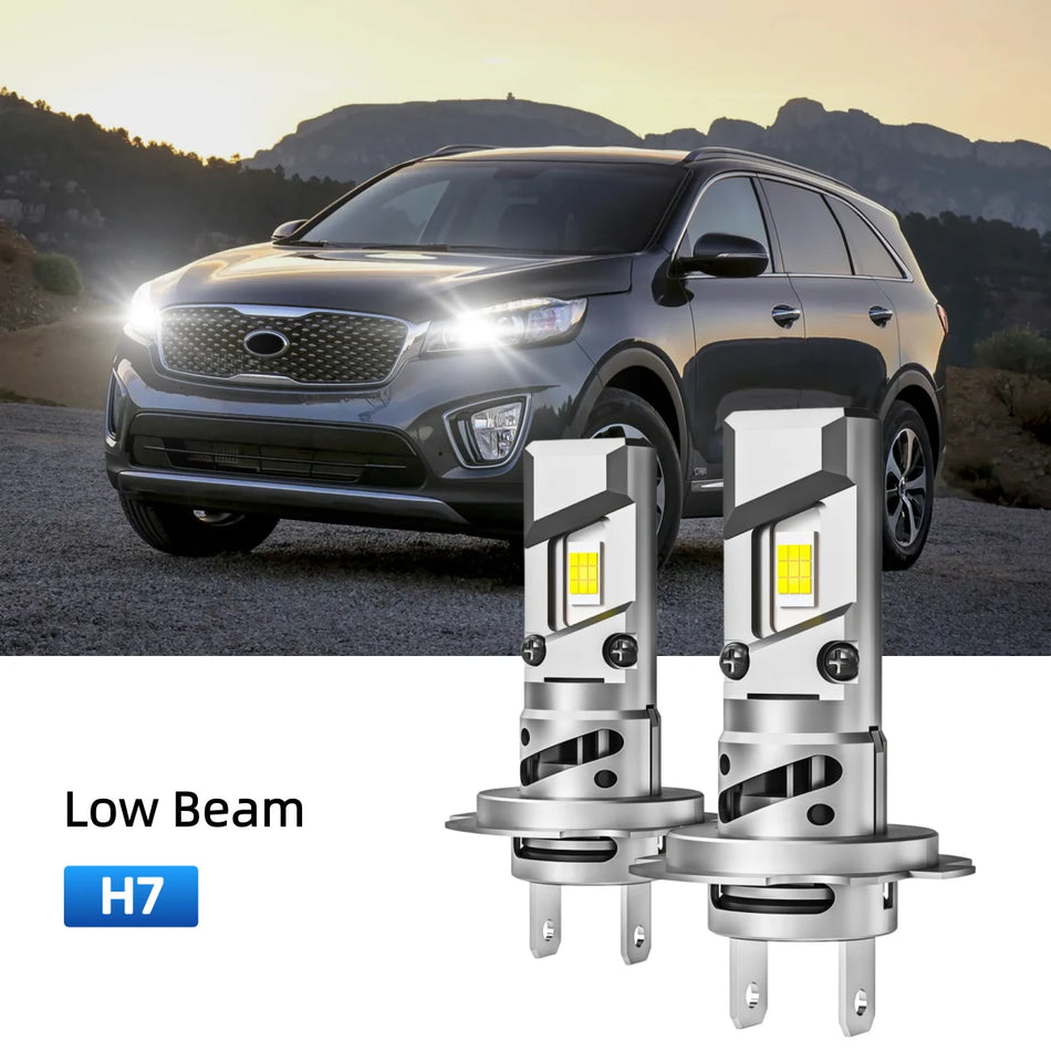 Best H7 LED low beam bulbs replacement for 2016-2018 Kia Sorento
