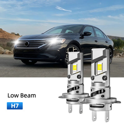 Best H7 LED low beam bulbs replacement for 2016-2019 Volkswagen Passat