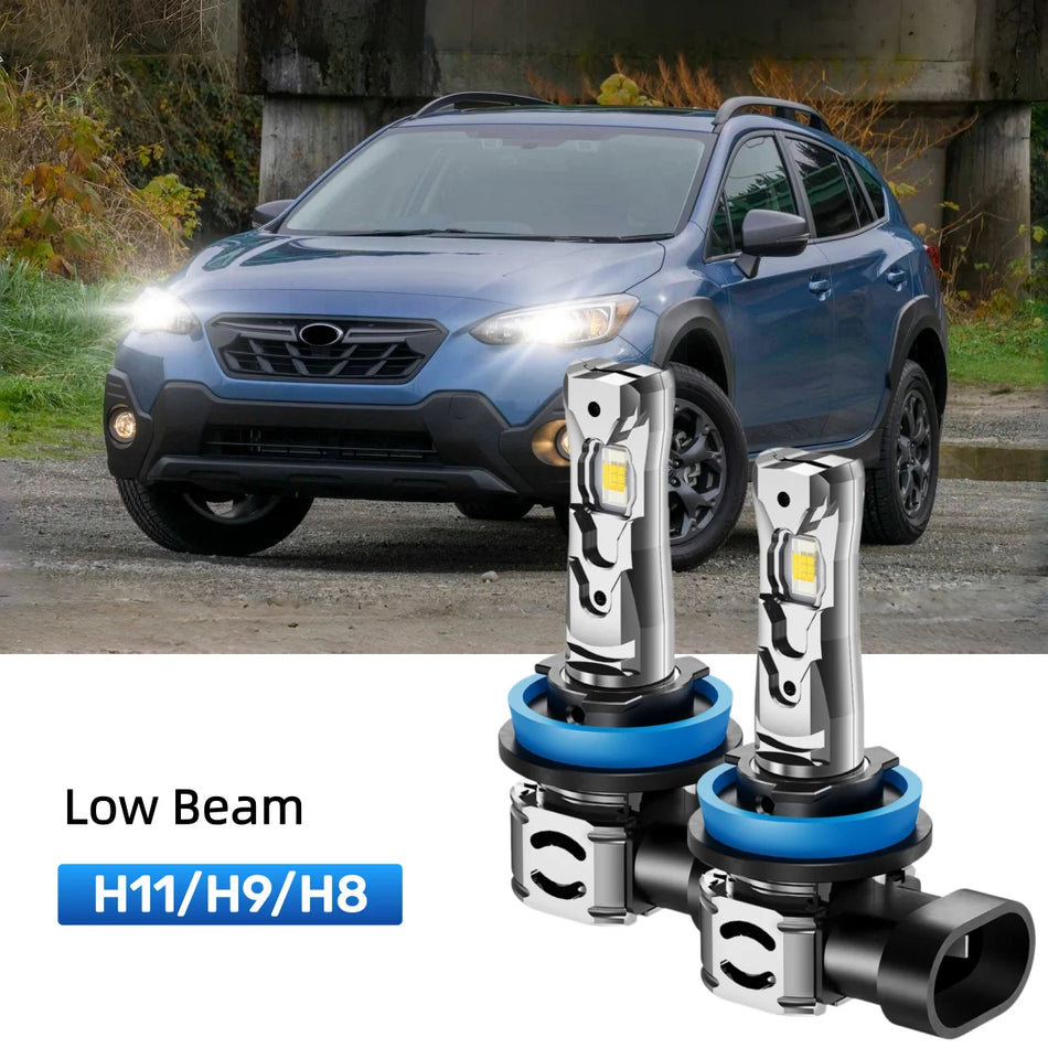 Best H11 LED low beam bulbs replacement for 2016-2020 Subaru Crosstrek