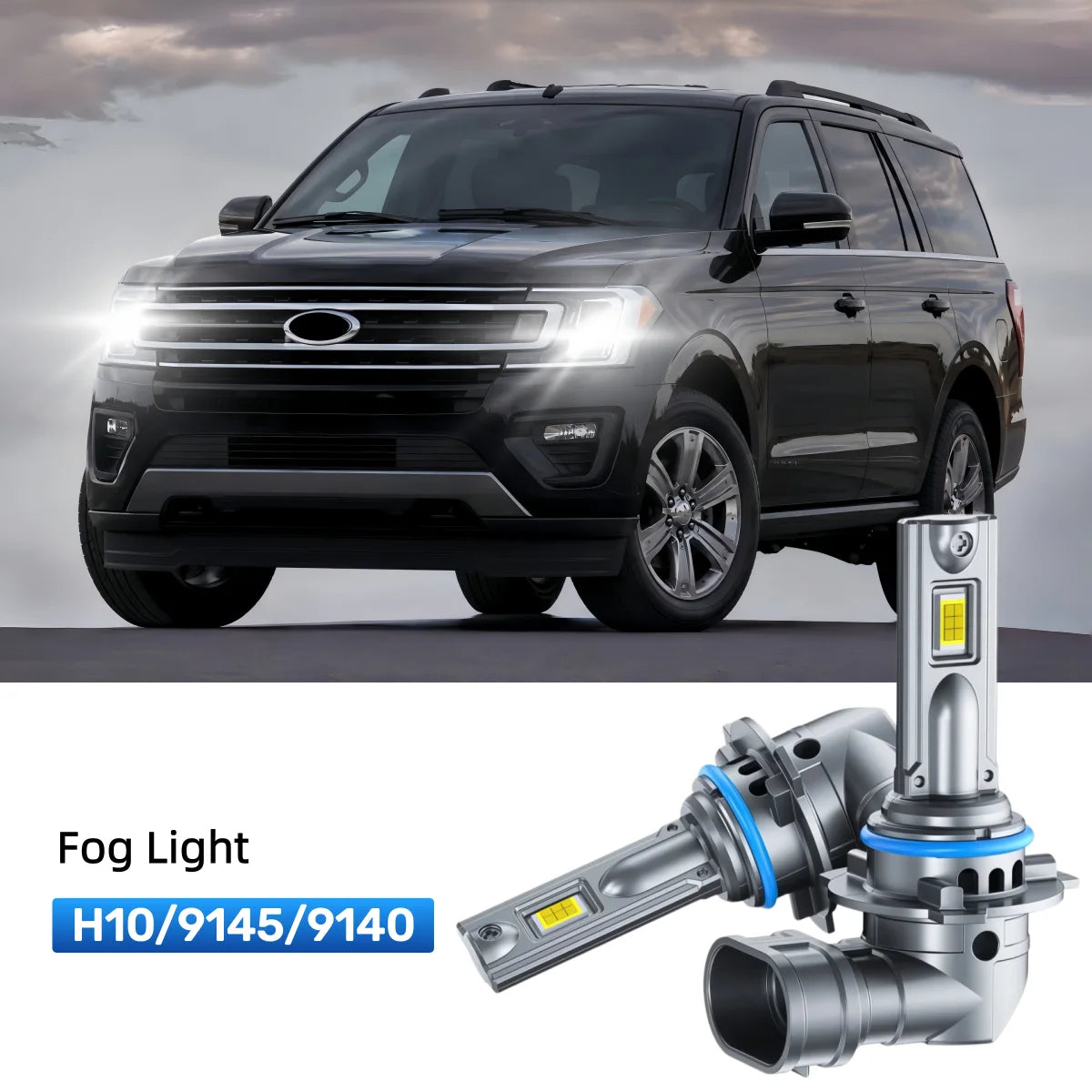 Best H10 LED fog light bulbs replacement for 2018-2020 Ford Expedition