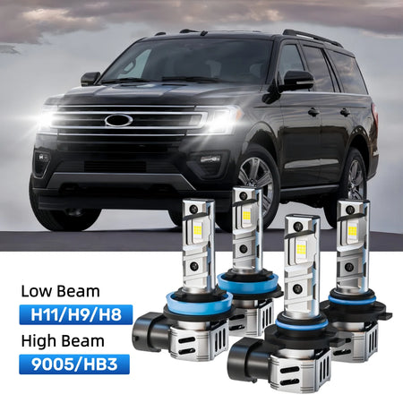 Best LED headlight bulbs replacement for 2018-2020 Ford Expedition