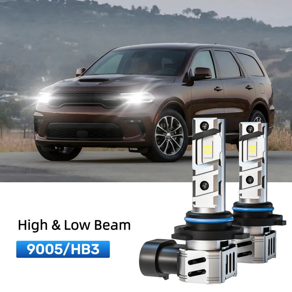 Best 9005 LED headlight bulbs replacement for 2019-2020 Dodge Durango
